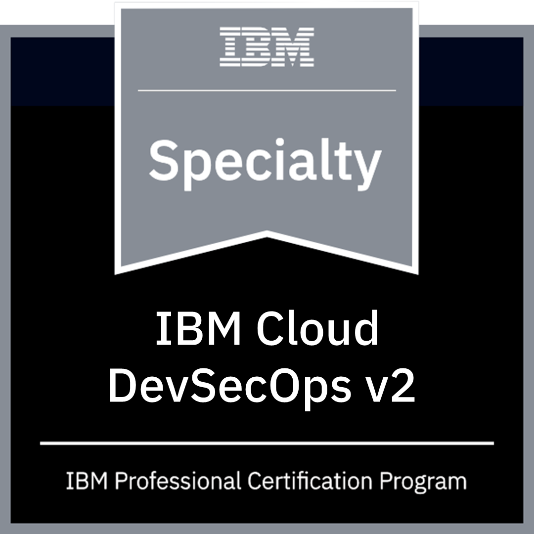 IBM Cloud DevSecOps v2 Specialty